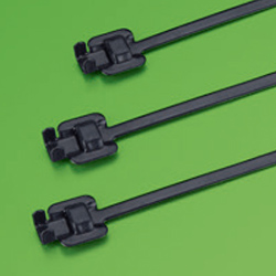 STAINLESS STEEL TIE(RELEASABLE TYPE WITH NYLON COATING)